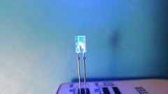 LED SG-5C3PB-SR Ultra Bright , Flat Top, Blue, 5mm, Water Clear, 1000PCS