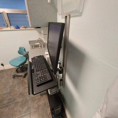 Dental/Medical ICW Computer Tower/Monitor/Keyboard/Mouse Wall mount.