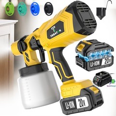 20V Wireless Spray Gun, Handheld Rechargeable Painting Gun