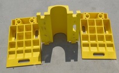 CHECKERS DIAMONDBACK MODULAR BRIDGE SYSTEM RAMP & TUNNEL SET, UHB5060, UHB5060R