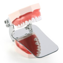 Dental Ortho Glass Photography Mirrors Double-Sided Intraoral Photo Reflector