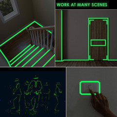 0.5 Inch X 16FT Glow in the Dark Tape Lasting Bright for Green Neon Tape, Wat…