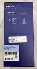 Brady PS-1000-2-YL Yellow PermaSleeve Wire Marking Sleeves Heat-Shrink 250 Roll