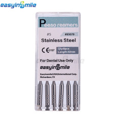 10packs Endo Dental Pesso Reamers/Glidden Gates Spiral Burs Root Canal Drill 1-6