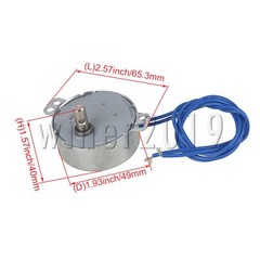 3pcs 10-12RPM Synchronous Motor AC 110V 50/60Hz 4W CCW/CW Torque 2kgf.cm