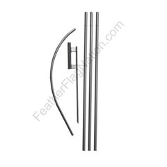 Feather Flag Nation Feather Banner Swooper Flag Kit – pole & spike