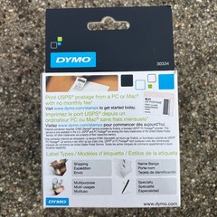DYMO LabelWriter Address Labels 1 1/4 x 2 1/4 White 1000 Labels/Roll 30334