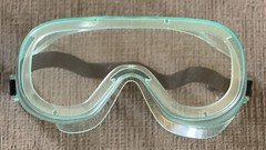 3x FDA, CE Approved Protective Safety Goggles, Over-Glasses, Clear Anti-Fog Tech