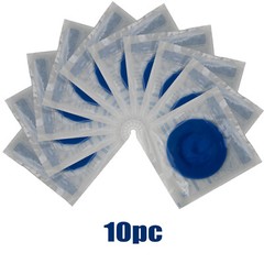 10pc Dental Soft Lip Dental Sterile Rubber Dam Cheek Retractor Mouth Opener Blue