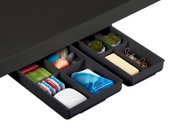 Konnect Under Desk Drawer Organization Self-Adhesive Organizer Under Desk