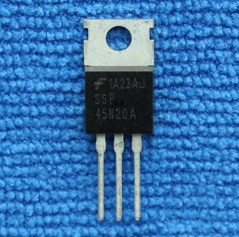 10pcs SSP45N20A SSP 45N20A 200V N-Channel MOSFET TO-220