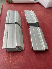 LOT of 70 Lista Aluminum Cabinet Drawer Dividers 2-7/8 x 5-7/8″ D100-09 Stanley