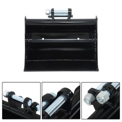 500mm Plain Bucket Attachment For 0.8ton-1ton Mini Excavator Digger US