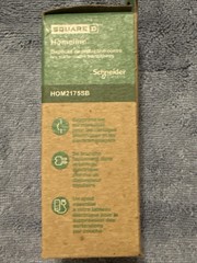 Square D HOM2175SB Homeline Surgebreaker 2-Pole 120/240 V 25kA Surge Protector