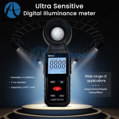 Digital Illuminance Meter Lumen Brightness Tester High Precision Photometer