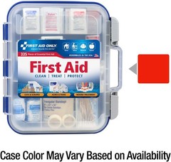 First Aid Kit, 335-Pc OSHA Compliant for Home, Work & Car