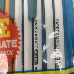 NEW Vintage 1980 Paper Mate Write Bros 10+ BLUE Ink Medium Ball Pens Ballpoint