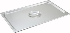 4 Pack Stainless Steel Full Size 4” Deep Steam Table Pan w/ Lid Hotel Food Pans