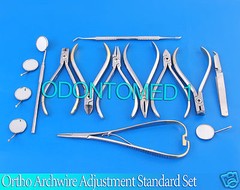 Ortho Archwire Adjustment Standard Set Up Orthodontic Dentist Dental Inst DN-542