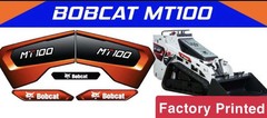 FITS BOBCAT MT100 Vinyl Decal Sticker Set 3M RESULTS SHOWN- NEW- FAST SHIPPING!