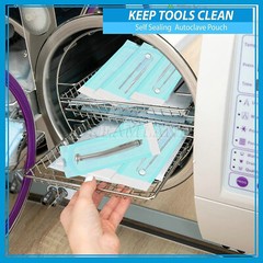 200PCS Self Seal Pouch Sterilization Bag Pouches Dental Medical 3.5″ x 10″