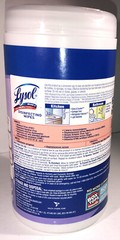 Lysol Wipes Early Morning Breeze Scent-3X Stronger-80 Wipes-Kills 99%-SHIP24H