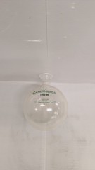 NEW Chemglass CG-1508-P-34 Round Bottom Receiving Flask 1000 ml 35/25 Joint