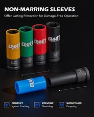 Orion Motor 17 19 21 mm & 13/16 7/8 inch, Blue, Green, Yellow, Black, Red