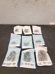 Molar Bands. Dental, Stainless, Various Sizes- 300+ Count (Z12)