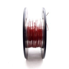 Allied Wire & Cable E22 19 2 Hook-Up Wire, 22AWG, Silver Coated Copper, 100ft