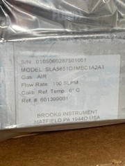 BROOKS INSTRUMENT SLA5851D1MBC1A2A1 GAS AIR DELTA CLAS EL CLASS MASS FLOW SENSOR