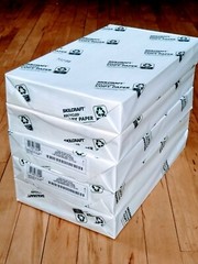(5 Reams)SKILCRAFT 8-1/2″x 14″ White Copying Paper/ Long grain/ 20# 2500 Sheets
