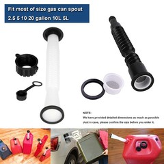 Universal Gas Can Replacement Seals – 8PCS Rubber Gaskets for 5/10/20 Gallons