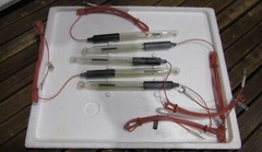 Original Electrodes 5 pcs. glass industrial ESP-01-14 USSR in a box #2