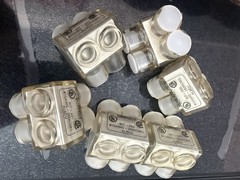 (12 Pack) Burndy BIT-250 Insulated Multi-tap Connector 2-Port #10 AWG-250KCMIL