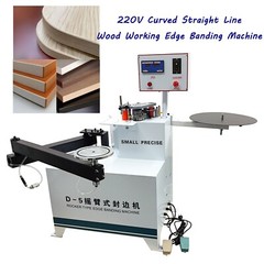 Automatic Curved Straight Line Wood Working Edge Banding Machine 220V Swing Arm