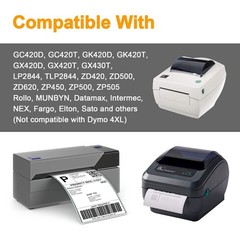 2″ x 1″ Direct Thermal Labels Barcode Adhesive Sticker for Rollo&Zebra 1300/Roll