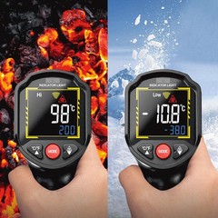 Infrared Thermometer LCD Digital Non-contact Laser IR Temperature Gun Temp Meter