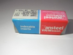VR/Wesson Fansteel Indexable Carbide Turning Inserts SNMP 432E Grade 653 60518