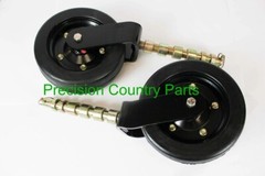 Bush Hog 10″ Solid Molded Finish Mower Wheel Assembly with Needle Bearings 2PK