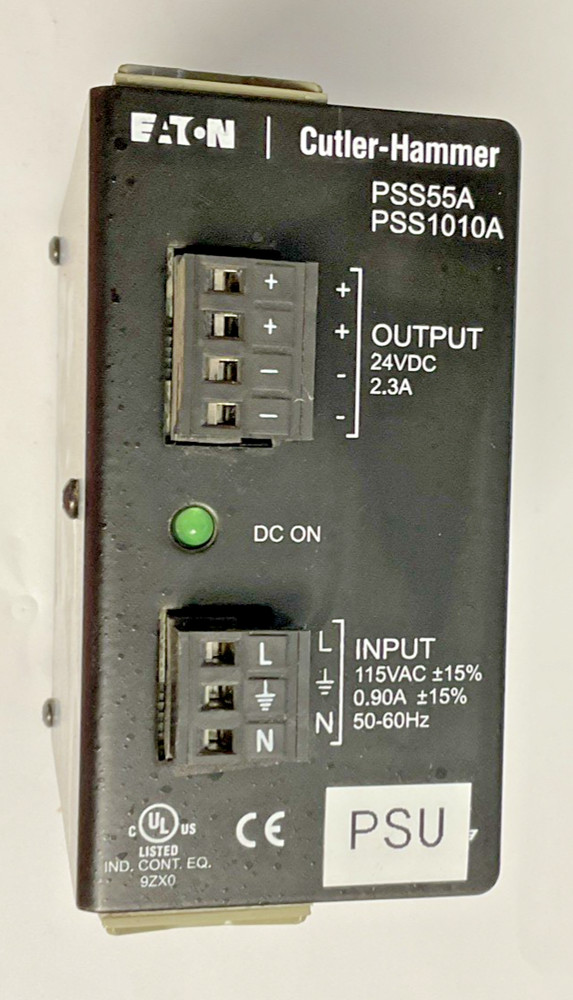 EATON PSS55A PSS1010A POWER SUPPLY 24VDC 2.3A 115VAC
