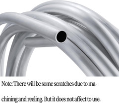 Vigorous 1/2″ OD Aluminum Coiled Tubing, Seamless round Pipe 1060, 0.04″ Wall Th