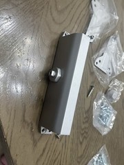 Medium Duty Hydraulic Door Closer Aluminum UH4031 — MISSING ARM!