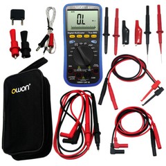 OWON B35T+ multimeter with True RMS measurement with test leads TLP20157 USA