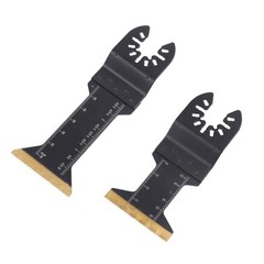 100 Pcs Japanese Tooth Oscillating Saw Blades Titanium Multitool Blades Kit