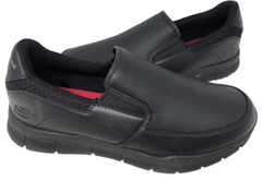 Skechers Women’s Work Relaxed Fit Nampa Annod SR Slip On Shoes Blk Size:11 185F