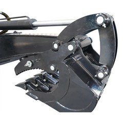 Skid Steer Backhoe Attachment with 15 inch digger Bucket ,Universal Mount Plate