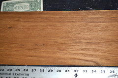 Teak Raw Wood Veneer Sheet 7 x 44 inches 1/42nd 35136-09