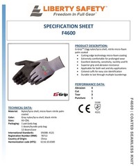 12- Lightweight Nitrile Grip Micro Foam Palm Coated Protective Work Gloves SMALL