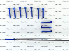 2.7mm Locking Self Tapping Screw 10-28mm Length w/ Drive 100 Pcs Titanium Set